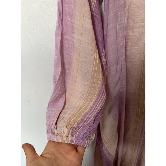 L*Space Cassia Striped Maxi Dress Size XS/S Swim Cover Up Beachy Vacation NEW - Picture 5 of 8